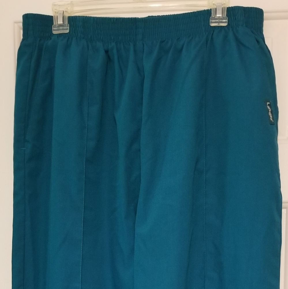 Landau Scrub Pants- size XL - Teal